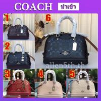 ราคา Coach แท้ coach นางสาว กระเป๋าถือ ถุงเชลล์ F55450 กระเป๋าถือ พร้อมสายสะพาย รุ่น (3835533193)