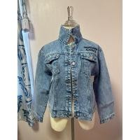 ราคา เสื้อยีนส์ งานปัก แขนยาวกระดุม ผ้าหนัก ยี่ห้อ CGUCI กระเป๋าใช้งานได้จริง มือ 1 (15675562152)