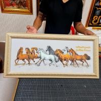 ราคา กรอบรูป ม้า ม้ามงคล ม้า8ตัว ม้าแปดเซียน รูปม้ามงคล ภาพม้า ภาพม้ามงคลเรียกทรัพย์ รูปม้าปรับฮวงจุ้ย รูปม้ามงคลติดผนัง รูป (23174442765)