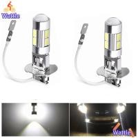 ราคา Wattle 2 ชิ้น ไฟตัดหมอกรถยนต์กําลังสูง Super Bright 6000K H3 หลอดไฟ LED (26662479400)