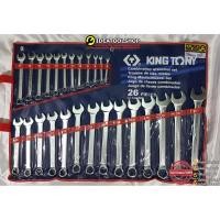 ราคา Kingtony แท้!!! 1226 MR ประแจแหวนข้าง 26 ตัวชุด 6-32 mm. ประแจแหวนข้างปากตาย ประแจ แหวนข้างปากตาย แหวนข้าง คิงโทนี่ (8715277638)