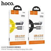 ราคา สายชาร์จ งอได้ Hoco U118 27W ชาร์จเร็ว หัวหมุนปรับได้ 180 องศา Type-c to Type-c / type-c to ios / Type-c / ios (22953593354)