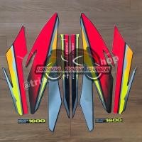 ราคา MERAH HONDA GL PRO NEO TECH 1997 1998 1999 MOTORCYCLE BODY STRIPING STICKER GLPRO 97 1997 สีแดง-เหลืองสี (42722019568)