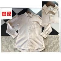 ราคา เสื้อเชิ้ต มือสอง uniqlo ผ้าลินิน (7001064027)