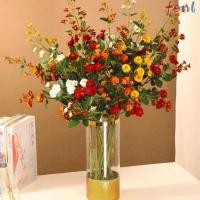 ราคา เฟนดอกไม้ประดิษฐ์จากผ้าไหม 75 cm สำหรับตกแต่งงานแต่งงาน (40718108773)