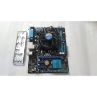 ราคา Mainboard 1155 Asus H61M-D มีฝาหลัง + i5-2400 พร้อมซิงค์พัดลม (15145300505)