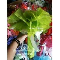 ราคา ราคาส่งช่อเปล่า บูเก้(กระดาษแก้ว)20ช่อ 900บาท (844974776)