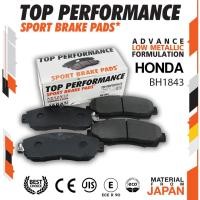 ราคา ใหม่! ผ้าเบรค หน้า HONDA CRV G3 G4 06-16 / ODYSSEY 03-ON / STEPWAGON 13-ON - BH 1843 - ผ้าเบรก ฮอนด้า (6071256946)