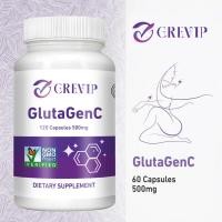 ราคา GREEP Glutathione & Marine Collagen Capsules, L-Glutathione + Marine Collagen + Vitamin C, Skin Brightening & Antioxidant Support, Anti-Aging (29483662575)