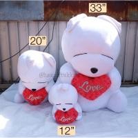 ราคา ตุ๊กตา MashiMaro มาชิมาโร่ ถือ หัวใจ 12/20นิ้ว กระต่าย ตุ๊กตากระต่าย มาชิ Love รัก Valentine วาเลนไทน์ (7174820023)