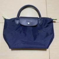 ราคา Longchamp หูสั้น สภาพใหม่ ไม่มีตำหนิ สีกรม (24491780296)