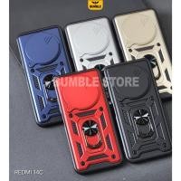 ราคา Redmi 14C Case Ring Armor Robot Slide Transformer Slide Camera Protection Redmi 14C (29741312787)