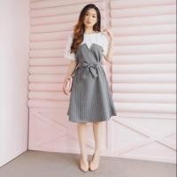 ราคา AURORA DRESS - BANGKOK FABRIC MIDI DRESS (41705753378)