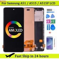ราคา Super AMOLED หน้าจอสัมผัส LCD พร้อมกรอบดิจิทัล สําหรับ Samsung Galaxy A51 LCD A515 A515F A515F DS A515FD (22746133982)