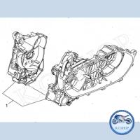 ราคา ชุดแคร้งเครื่อง แคร้งข้างซ้าย + แคร้งข้างขวา XMAX 300 2017-2025 แท้ศูนย์ YAMAHA 100% B74-E5150-01 (26587342090)