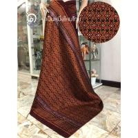 ราคา ผ้าไหมมัดหมี่แท้ ลายตะขอโคมล้อมเพชร งานเขวาฯ เทคนิคการทอ 3 ตะกอ ผ้าไหม มัดหมี่ ผ้าไทย ทอมือ ไหมสุรินทร์ ไหมแท้ 100% (15196911414)