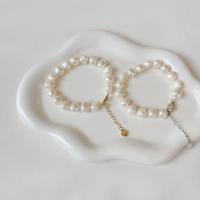 ราคา มุกบาร็อค สร้อยข้อมือไข่มุกแท้ Baroque Bracelet ไข่มุกธรรมชาติ ไข่มุกน้ำจืด Tinypearlxoxo N1330 (9864901043)