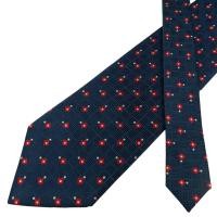 ราคา เนคไท Guy Laroche Silk Dark Navy Geometric Korea เนคไทแบรนด์เนม ของแท้ (25446253939)