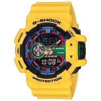 ราคา Casio G-Shock รุ่น GA-400-9ADR นาฬิกาข้อมือสุภาพบุรุษสายเรซิ่น สีเหลือง - แท้ 100% ประกันศูนย์เซ็นทรัล CMG 1 ปี (1271967930)