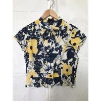ราคา เสื้อตัวสั้น ดีเทลผูกโบว์ช่วงคอ Forever 21 (22720377318)