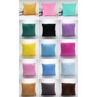 ราคา หมอนอิงผ้าขนนุ่ม หมอนอิงโซฟา สินค้าขายดี ราคาโรงงาน หลายสีสวย ใยสังเคราะห์พรีเมี่ยมเกรดA (25751569709)