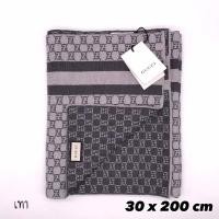 ราคา New ผ้าพันคอ Gucci scarf 30x200cm มือ1 ของแท้พร้อมส่ง (11897752078)