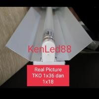 ราคา T8 Tko โคมไฟ 1X36/1X16W Tl นีออน Led ที่อยู่อาศัย 120 ซม.เนื้อหา 1 โคมไฟ (40414584680)