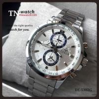 ราคา debor รุ่น DE-5382G นาฬิกาข้อมือระบบควอทต์ พร้อมกล่อง หน้าปัดน้ำเงิน (948984266)