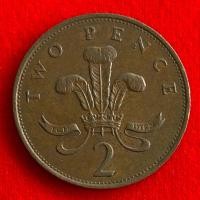 ราคา เหรียญอังกฤษ​​ United Kingdom 2 pence ปี 1985 เหรียญต่างประเทศ (27465268115)