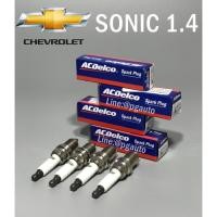 ราคา หัวเทียน เชฟโรเลตโซนิค CHEVROLET SONIC เครื่อง 1.4 L (4ตัว) OEM แท้ / รูปจริง (25650094002)