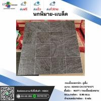 ราคา กระเบื้องปูพื้น BIRDY นกพิมาย-เเบล็ค ผิวหน้าหยาบ 40x40*A (24994904944)