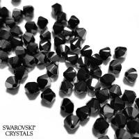 ราคา เลื่อมเย็บ Swarovski Bicone 4mm - Jet Hematite (29182656702)