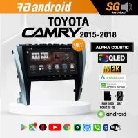 ราคา จอ Andriod ตรงรุ่น TOYOTA Camry 2015-2018 ขนาด 10.1 นิ้ว !!! รับประกันถึง 1 ปี ยี่ห้อ Alpha Coustic (12579673457)