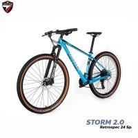 ราคา จักรยานเสือภูเขา TWITTER STORM 2.0 เฟรมคาร์บอน 24SPD (21062661765)