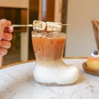 ราคา sale พร้อมส่ง แก้วใสเกาหลี แก้วน้ำทรงรองเท้าบูท ทนร้อน เย็น ขนาด 380 ml. (15737699276)