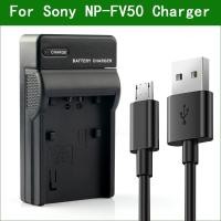 ราคา NP-FV50 NP FV50 เครื่องชาร์จกล้อง USB สําหรับ Sony FDR AX700 AX60 AX45 AX33 AX100 AXP33 AXP35 AXP55 AX40 AX30 NP-FV70 (29790916332)