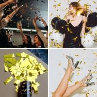 ราคา พลุกระดาษ พลุ พลุกระบอก แผ่นเหลี่ยมสีทอง 30cm. พร้อมส่ง! (#P8) (23706058226)