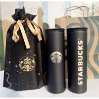 ราคา แก้วกาแฟ Starbucks รุ่นใหม่ เทพีสีดำทอง (27706681434)