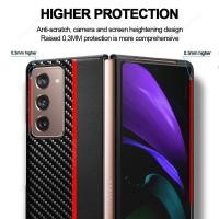 ราคา Original Samsung Galaxy Z Fold 2 Flip Cover Carbon Casing (40305789790)
