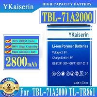 ราคา YKaiserin 2800mAh TBL-71A2000แบตเตอรี่, สำหรับ TP-Link TL-TR861 2000L TL-TR761 M5250 M5350 M7000 (28356321806)