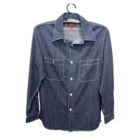 ราคา เสื้อเชิ้ตยีนส์ EDWIN อก 40" ยาว 28" มือสอง รหัสsd40 (29691107645)