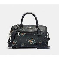 ราคา กระเป๋า Coach ทรงหมอนลายดอก พร้อมสายสะพายยาวถอดปรับได้ รุ่น COACH 91604 รับประกันของแท้ (4232136918)