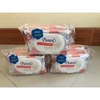 ราคา ซื้อ1แถม1 Pureen baby wipes สูตร Antibacterial (232540685)