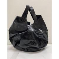 ราคา COMME DES GARCONS Tote Bag Purse cowhide BLK plain Direct from Japan Secondhand (41723721508)