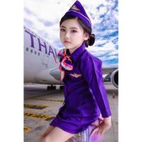 ราคา ชุดแอร์เด็ก ชุดแอร์โฮสเตสเด็ก ชุดแอร์การบินไทย (6792772449)