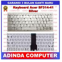 ราคา Acer Swift 3 SF314-41 Infinite 4 SF314-511 A513-53 SF314-51 SF314-52G A314-22 คีย์บอร์ดสีเงิน (42811103896)