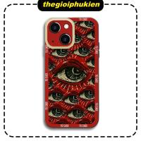 ราคา Eyes red Eyes square edge soft case for iPhone 6 to 16promax - ng915 (43055934249)