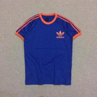 ราคา เสื้อยืด Adidas Retro CLFN สีฟ้าสีส้ม ไซส์ M และ L (26015978378)