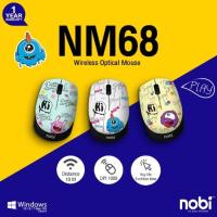 ราคา NOBI เมาส์ไร้สาย รุ่น NM68 รับประกันสินค้า 1 ปี (7523520183)