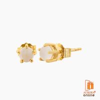 ราคา Khongkwan by Aurora ต่างหูทองคำแท้ 75% ฝังพลอยแท้ ประจำเดือนเกิด มิถุนายน (มูนสโตน) (5726084093)
